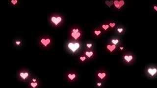 Heart Background Dark Pink  Heart Overlay  Love Background  HD Overlays  HD background [upl. by Ainer745]