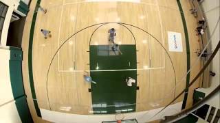 Defensive Drills for Youth Basketball  Rebound Outlet Layup by George Karl [upl. by Petracca]