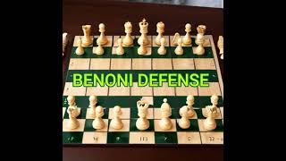 تعلم كيف تلعب الشطرنج دفاع بينوني Benoni Defense  chess [upl. by Llewon]