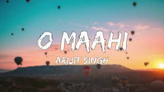 O Maahi LYRICS  Dunki  Shah Rukh Khan  Taapsee Pannu  Pritam  Arijit Singh  Irshad Kamil [upl. by Serg]