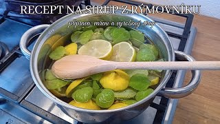 RECEPT  Sirup z rýmovníku [upl. by Kcinom]