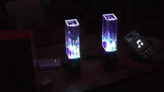 Water Bass Dancing Speakers Review [upl. by Southworth]