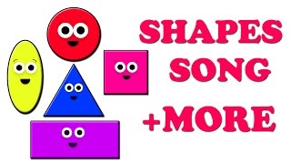 Shapes Song  Abc Song  Number Song Plus More Nursery Rhymes  kids tv [upl. by Mcquoid]