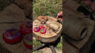 Survival Skills DIY Waterproof Fire Starter 🔥 survival lifehacks camping [upl. by Greene]