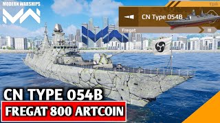 CN TYPE 054B  Kapal Fregat Battlepass F2P Terlengkap Harga 800AC Di Market MODERN WARSHIPS [upl. by Brebner]