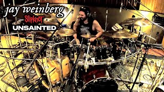 Jay Weinberg Slipknot  quotUnsaintedquot Studio Drum Cam [upl. by Aihsinyt]