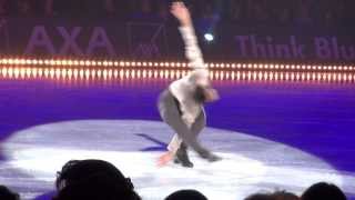 Stéphane Lambiel Art on Ice 2014 with Khatia Buniatishvili [upl. by Ahsenot]