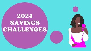 2024 Savings Challenges  Budget Friendly For Low Incomes [upl. by Saree802]