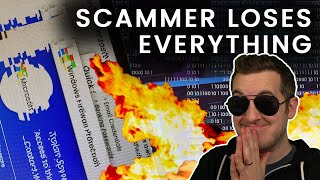 Scammer Faces Hacker amp Loses Everything [upl. by Halilak28]