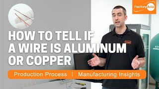 How to Identify Copper vs Aluminum Wire  DIY Material Knowledge [upl. by Aiello]