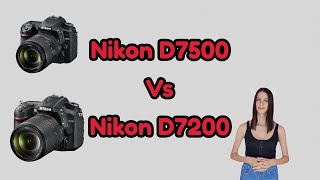 Comparativa D7500 vs D7200 vs D500 [upl. by Clive16]