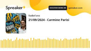 21092024  Carmine Parisi [upl. by Livvi]