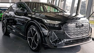 2024 Audi Q4 etron Sportback S line  Interior and Exterior Walkaround [upl. by Dardani]