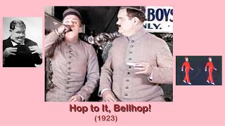 Hop to It Bellhop 1923 Oliver Hardy Comedy Short [upl. by Miles]