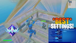 Perfect Ranked Mechanics 🧩🎮  NEW BEST Chapter 5 Controller Fortnite AIMBOT Settings PS5XBOXPC [upl. by Honniball]