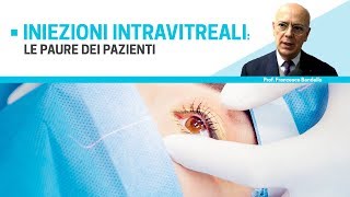 INIEZIONI INTRAVITREALI le paure dei pazienti  ForumSalute [upl. by Neema]