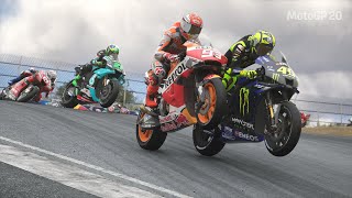 DUEL SENGIT VALENTINO ROSSI VS MARC MARQUEZ MOTOGP LAGUNA SECA [upl. by Quinta120]