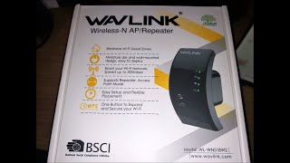 WAVLINK N300 WiFi Range Extender [upl. by Nytnerb]