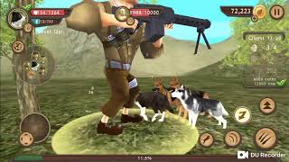 Dog Sim  Trying To Kill All Bosses Fast⚡️ [upl. by Syah]