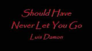 I Should Have Never Let You Go  Luis Damon  Latin Freestyle Music [upl. by Kenison]