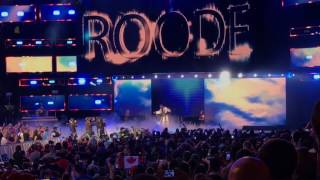 Bobby Roode NXT Takeover Orlando Entrance LIVE [upl. by Narat722]