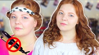 Come FARE i BOCCOLI SENZA PIASTRA  FERRO  CALORE  hair tutorial [upl. by Allyce]