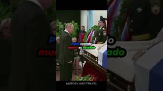 Putin cuando Muere su Soldado🫡Putin When His Soldier Dies respect history putin soldier shorts [upl. by Trini]