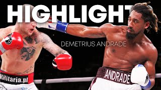 Demetrius Andrade Highlights  Boo Boo  Highlights amp Knockouts 2021 [upl. by Amlus]