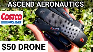 Ascend Aeronautics ASC2400 720P HD Video Drone Costco item 1540563 [upl. by Queston886]