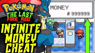 INFINITE MONEY CHEAT FOR POKEMON THE LAST FIRE RED VERSION  100℅ WORKING CHEATS IN HINDI [upl. by Chancey]