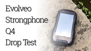 Evolveo Strongphone Q4  drop test [upl. by Etselec832]