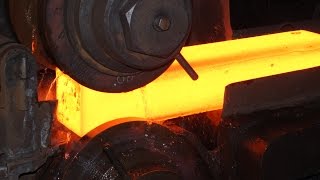 Seamless steel tubes production process with subtitles [upl. by Akined]