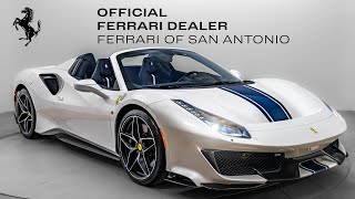 2020 Ferrari 488 Pista Spider  Sound Interior and Exterior [upl. by Goldarina]