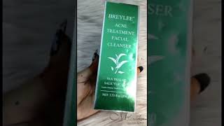 BREYLEE Acne Treatment Facial Cleanser  bangla review  Milontika  Shormely [upl. by Nessah]