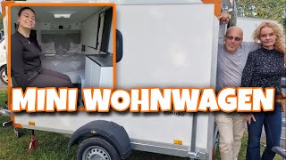 Mini Wohnwagen genial durchdacht DIY  Vandays 2023 Grottenhof [upl. by Annaej]