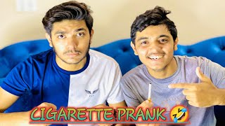 Cigarette Prank with my Brother I won the cricket match [upl. by Ibrab943]