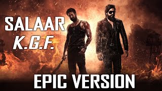 Sound of Salaar feat Rocky Bhai Entry  Salaar x KGF  EPIC VERSION [upl. by Salbu]