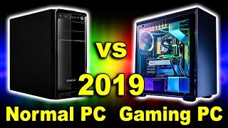 Gaming PC vs Normal PC Computer Hindi  Kshitij Kumar [upl. by Atnahsa]