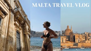 MALTA VLOG  exploring beautiful places good food sun and sea [upl. by Nnylf]