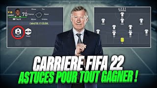 8 ASTUCES POUR TOUT GAGNER EN CARRIÈRE MANAGER SUR FIFA 22  SIMULATION [upl. by Aiht694]