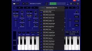 PARTE 1 DEL BANCO DE SONIDOS DEL YAMAHA PSR S900 EN SF2 PCMSYNTH INTRUMENT [upl. by Oiluj]