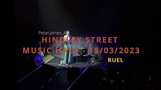 Ruel  4th Wall  Hindley Street Music Hall LIVE  15042023 [upl. by Ydnec]