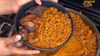 How to cook Jollof Rice like a pro  I guarantee you’ll get Perfect result every time Nigerian food [upl. by Anitsyrhk]