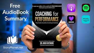 Audiobook Summary Coaching for Performance English Sir John Whitmore [upl. by Margery]