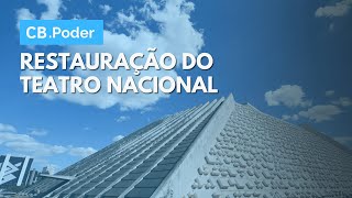 Secretário de Cultura do DF fala sobre restauração do Teatro Nacional [upl. by Limann374]