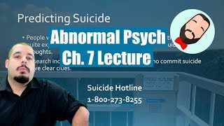 Abnormal Psychology Chapter 7 Lecture [upl. by Nosiaj654]