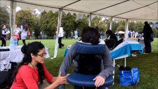 Shiatsu Chair Massage  Charity Pt1 [upl. by Homere]