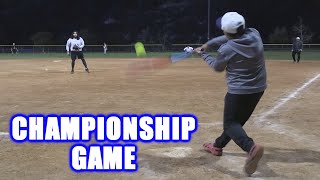 LUMPY HOMERS IN THE CHAMPIONSHIP GAME  Offseason Softball Series [upl. by Gonagle]