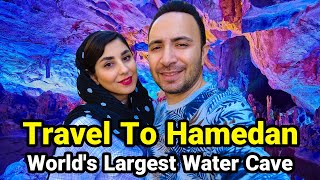 Journey Inside 190 Million Year Old Cave 🇮🇷 Travel To Hamedan  IRAN Vlog ایران [upl. by Juline]