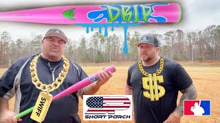 Short Porch Drip Johnny Dykes Senior Softball Bat Review [upl. by Berkley]